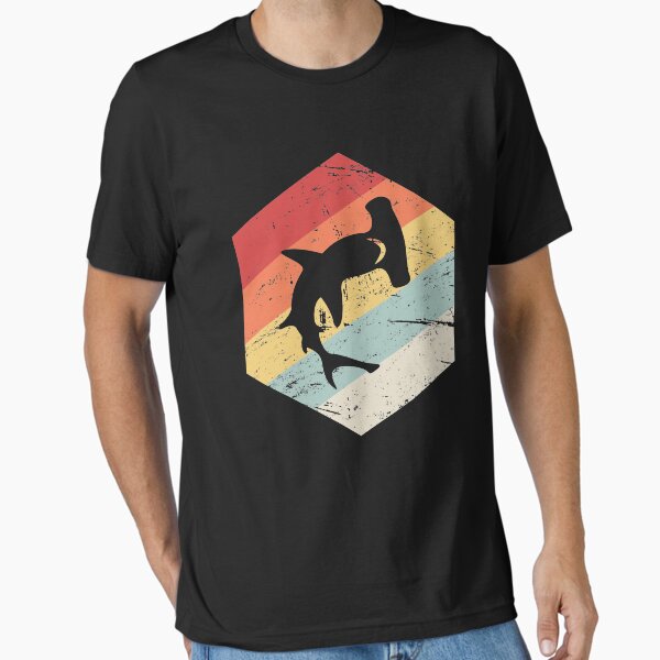 Item preview, Retro 70s Hammerhead Shark Icon designed and sold by Jam Jar.