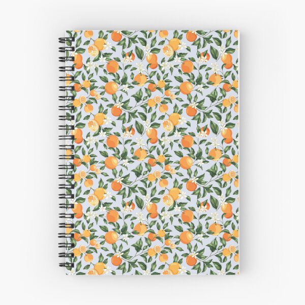 Item preview, Orange Blossom - Light Blue designed and sold by Jami Watkins.