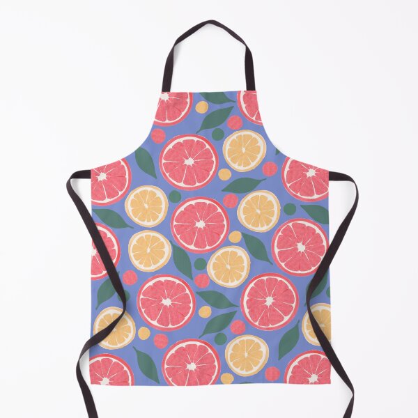 Item preview, Bright Citrus Joy on Periwinkle  designed and sold by dKarthdesign.
