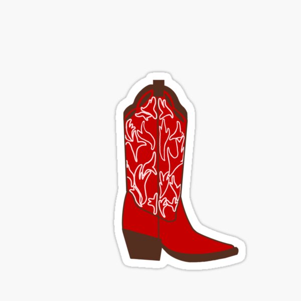 Botas vaqueras rojas online para mujer