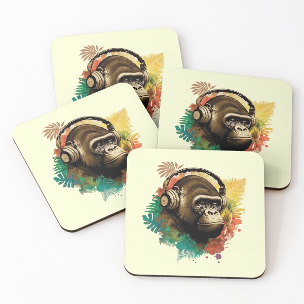 Item preview, Gorilla DJ wild Music designed and sold by nicestr.