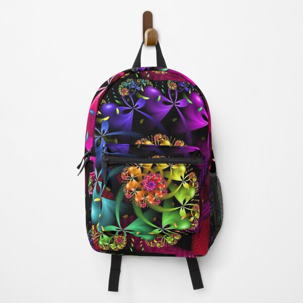 Item preview, Espiral de flores del arco iris designed and sold by pinkal.