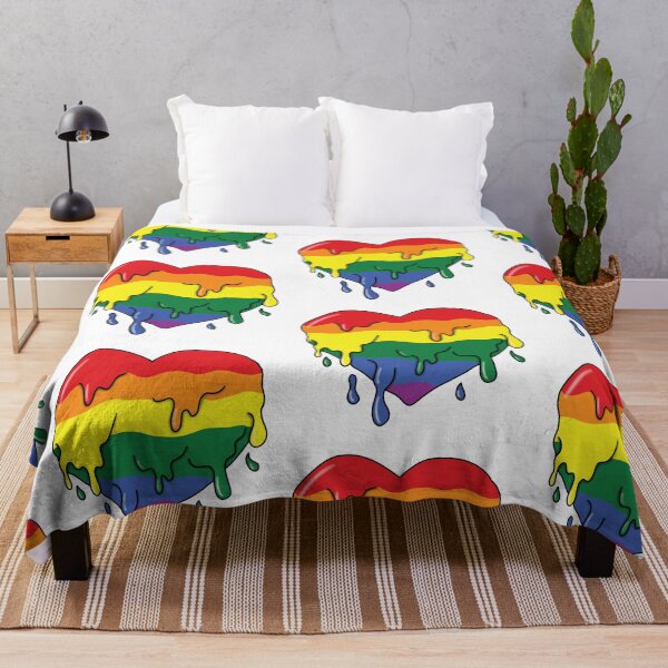 Item preview, Melting rainbow heart designed and sold by Becky-Marie.