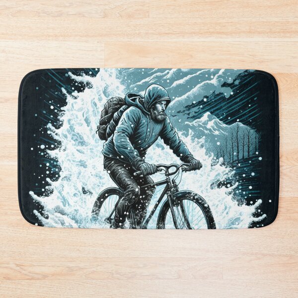 Item preview, Very Cold Bike Ride designed and sold by Skyfe.