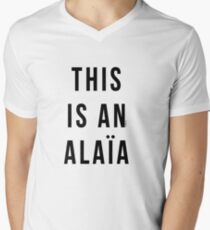 THIS IS AN ALAIA Men's V-Neck T-Shirt