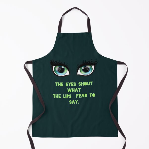 Item preview, The eyes shout what the lips fear to say. designed and sold by La Loca.