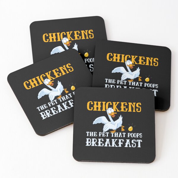 Item preview, Chickens The Pet That Poops Breakfast designed and sold by medben.