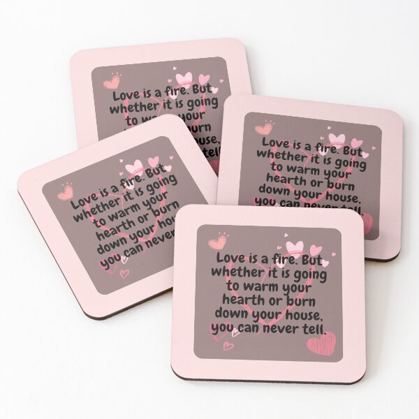 Item preview, Quote about love designed and sold by Crushed Heart.