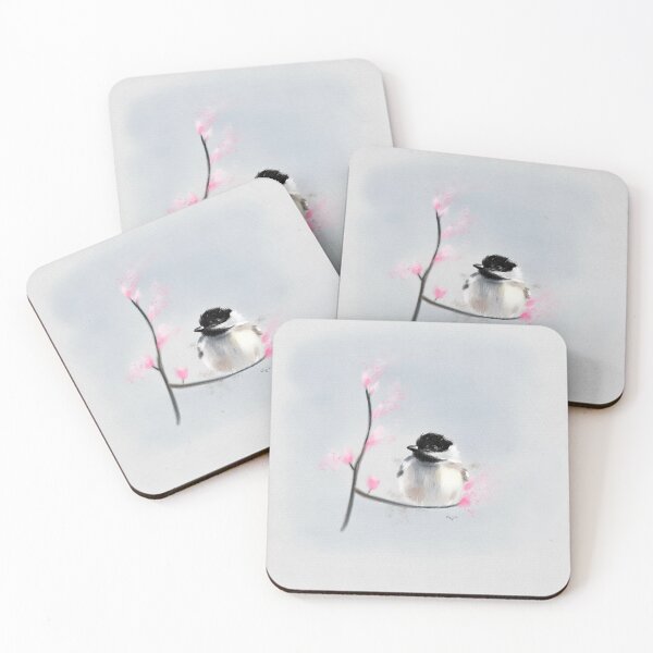 Item preview, Cherry Blossom Chickadee designed and sold by Caseybell11.
