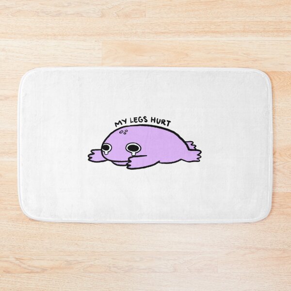 Item preview, My Legs Hurt | Pretty Purple Frog designed and sold by iristocat.