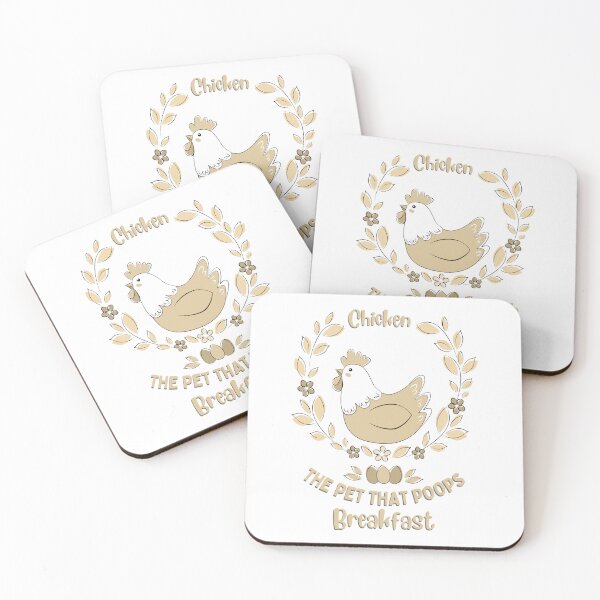 Item preview, Chickens The Pet That Poops Breakfast designed and sold by medben.