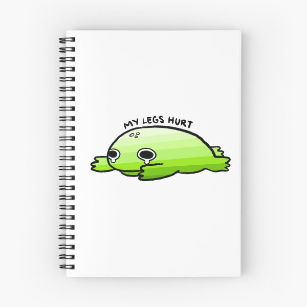 Item preview, My Legs Hurt | Green Gradient Frog designed and sold by iristocat.