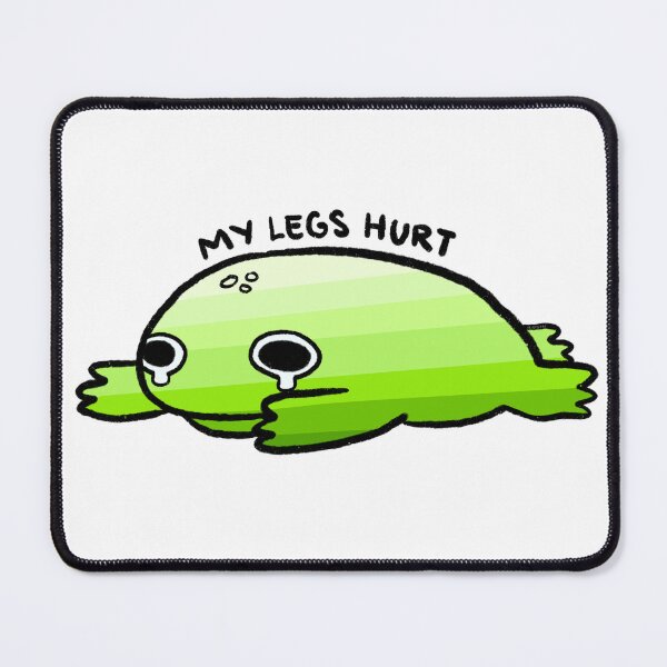 Item preview, My Legs Hurt | Green Gradient Frog designed and sold by iristocat.