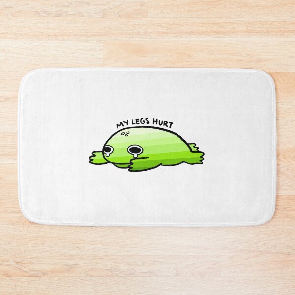 Item preview, My Legs Hurt | Green Gradient Frog designed and sold by iristocat.