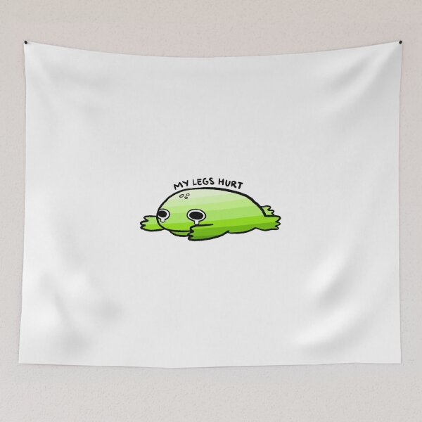 Item preview, My Legs Hurt | Green Gradient Frog designed and sold by iristocat.
