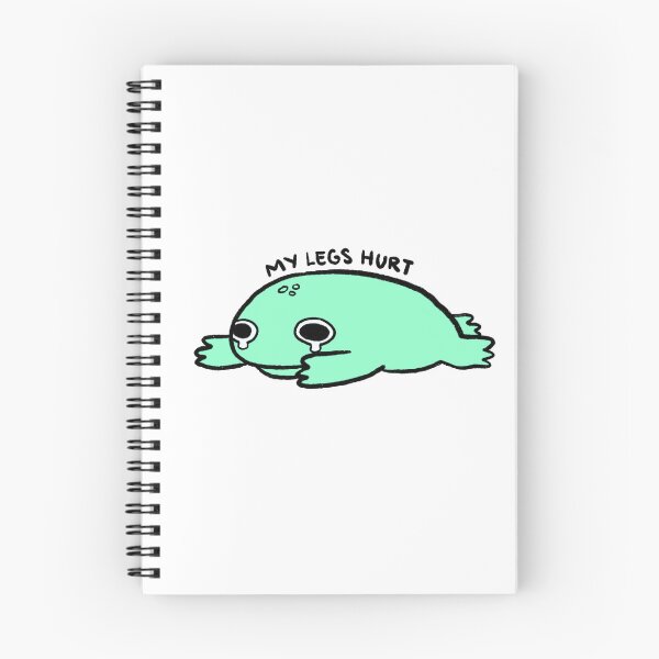Item preview, My Legs Hurt | Teal Frog designed and sold by iristocat.