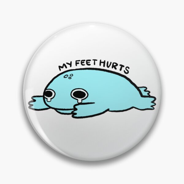 Item preview, My Feet Hurt | Blue Frog designed and sold by iristocat.