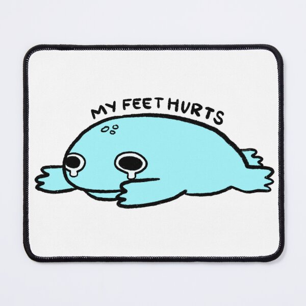 Item preview, My Feet Hurt | Blue Frog designed and sold by iristocat.