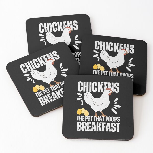 Item preview, Chickens The Pet That Poops Breakfast, Chickens Lovers designed and sold by medben.