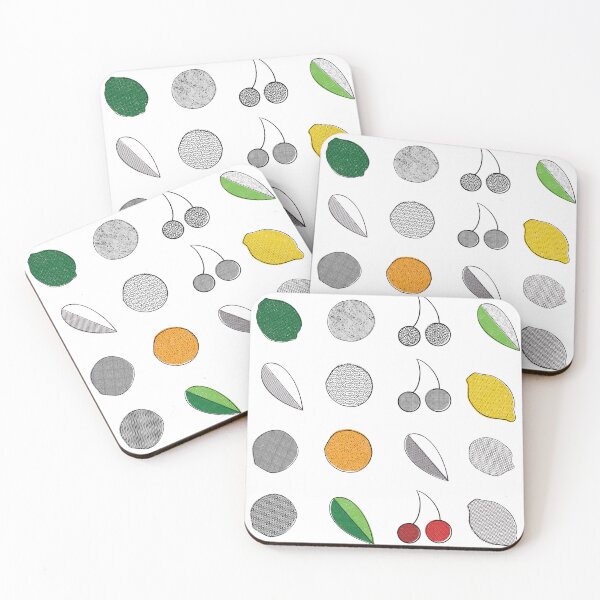 Item preview, Mid century Fruit designed and sold by WickedRefined - Nicole Demereckis.