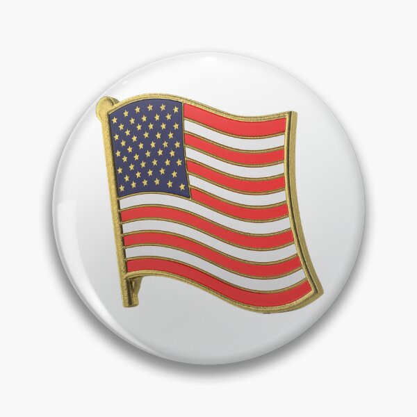 Item preview, United States Flag Lapel Pin designed and sold by Home-of-art.