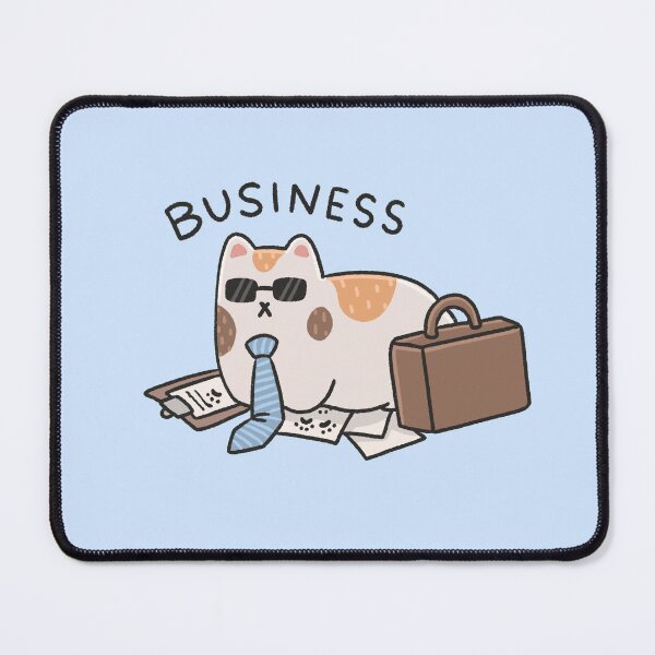Item preview, Cute Business Cat designed and sold by cherrytreeart.