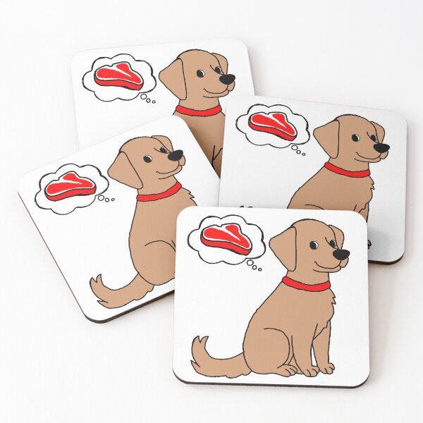 Item preview, Dog Dreaming About Steak designed and sold by happynugget1015.
