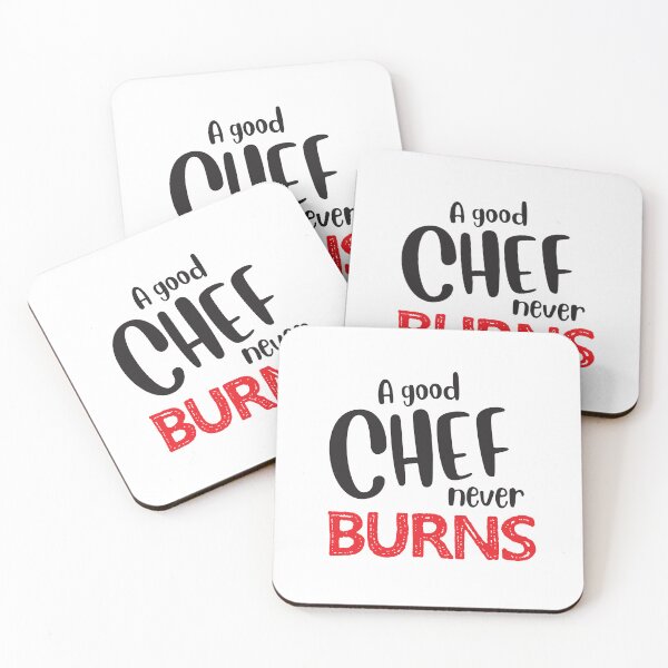 Artikelvorschau, A good CHEF never BURNS entworfen und verkauft von jazzydevil.