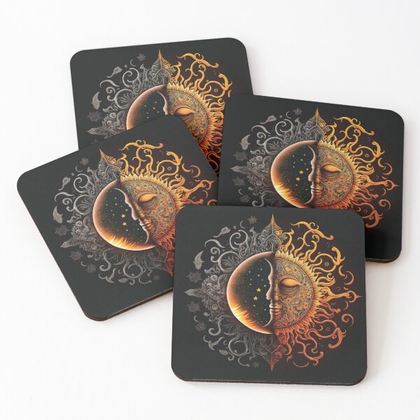 Item preview, Sun and Moon on Fire designed and sold by Plumtree81.