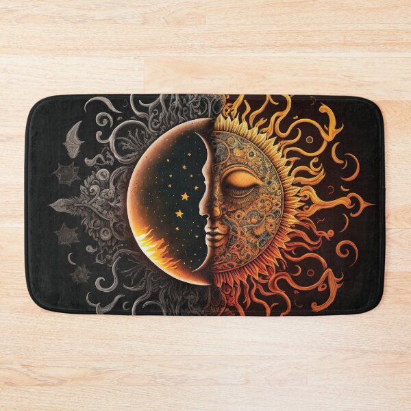 Item preview, Sun and Moon on Fire designed and sold by Plumtree81.