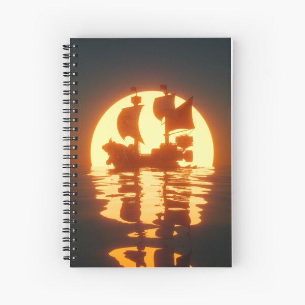 Thousand Sunny Spiral Notebook