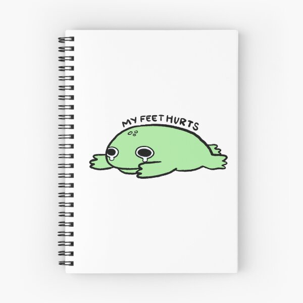 Item preview, My Feet Hurt | Green Frog designed and sold by iristocat.