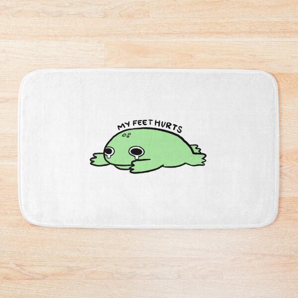 Item preview, My Feet Hurt | Green Frog designed and sold by iristocat.