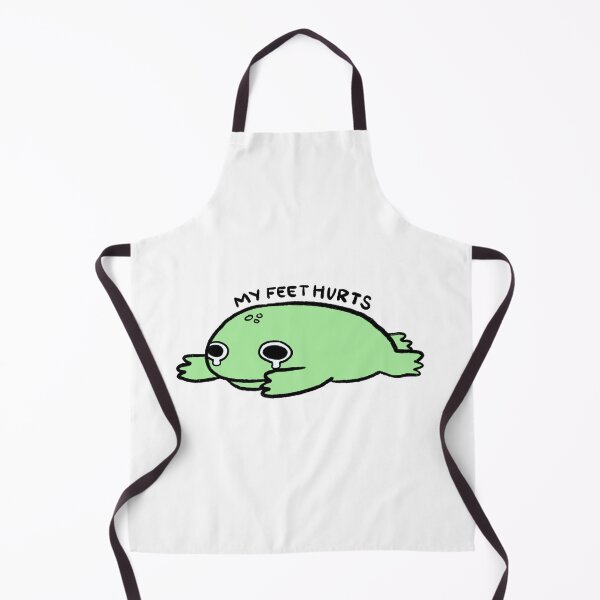 Item preview, My Feet Hurt | Green Frog designed and sold by iristocat.