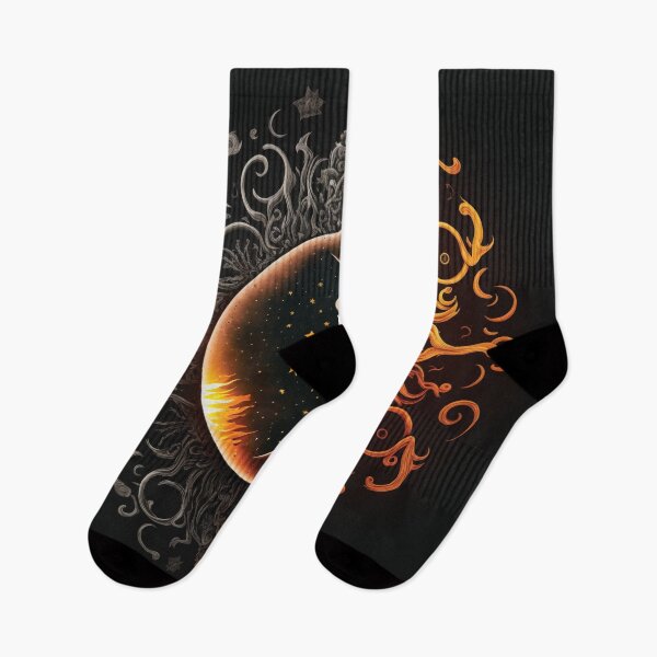 Item preview, Sun and Moon on Fire designed and sold by Plumtree81.