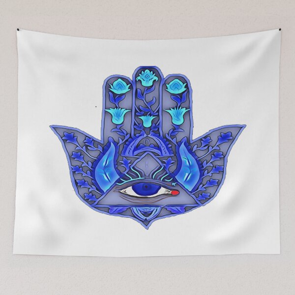 Item preview, Blue Mandala Drawing designed and sold by natnat7w.