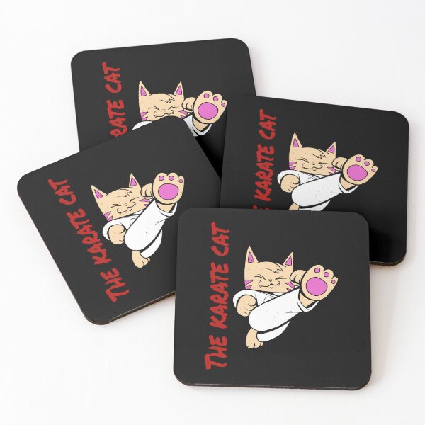 Item preview, The Karate cat design is a fun and comical design. Ideal for people who love karate and cats designed and sold by STDesign⭐⭐⭐⭐⭐.