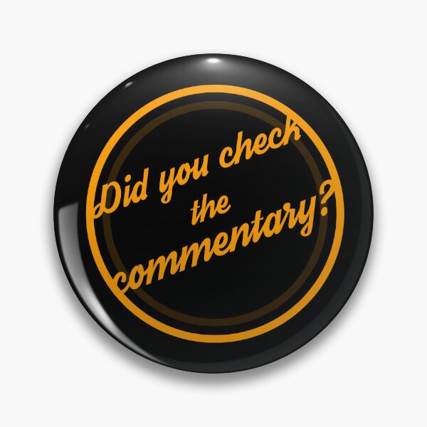 Item preview, Did you check the Commentary? designed and sold by ChristiannBlack.