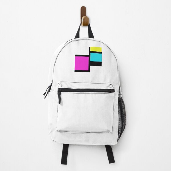 Item preview, Pink, teal, yellow color blocks designed and sold by RemieJames.