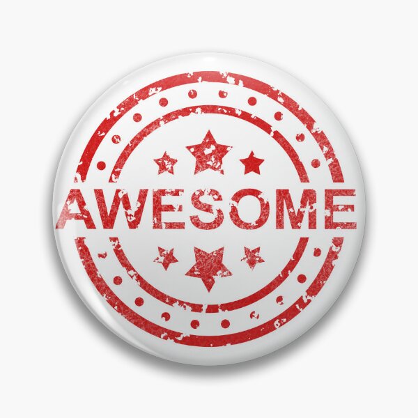Item preview, Awesome Stamp designed and sold by How67.