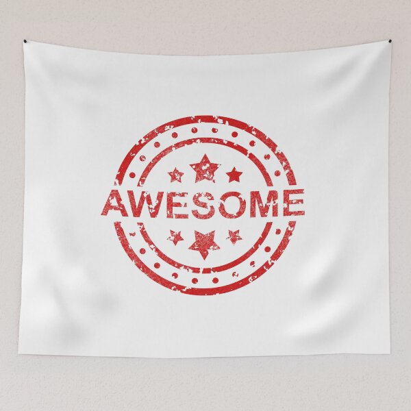 Item preview, Awesome Stamp designed and sold by How67.