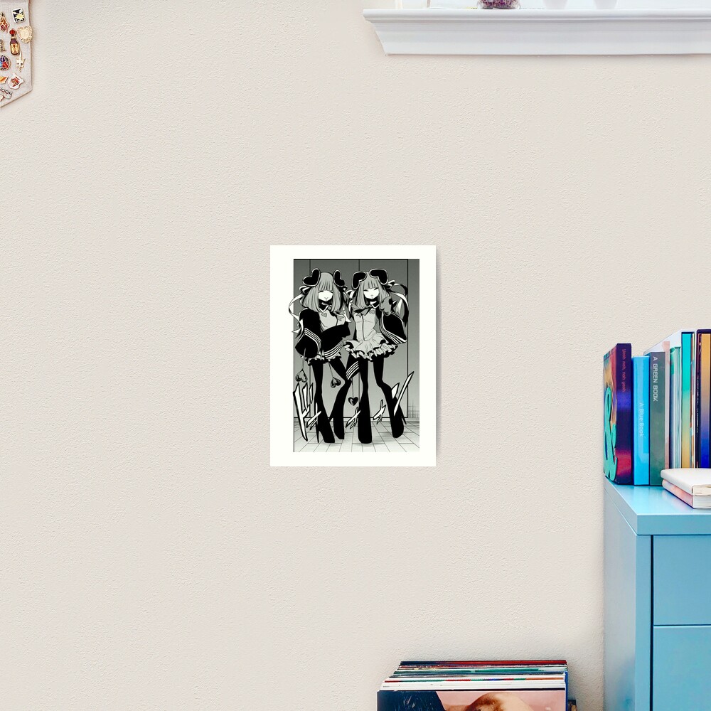 Magical Girl // Apocalypse // Twins Photographic Print for Sale by  mangaesthetic