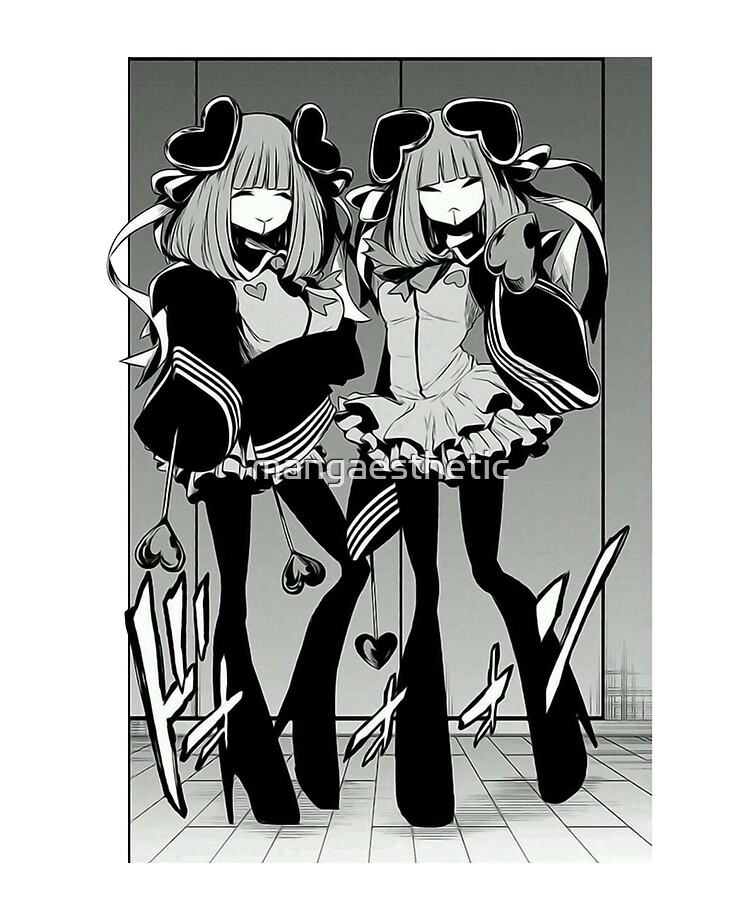 Magical Girl Apocalypse Twins Ipad Case Skin By Mangaesthetic Redbubble