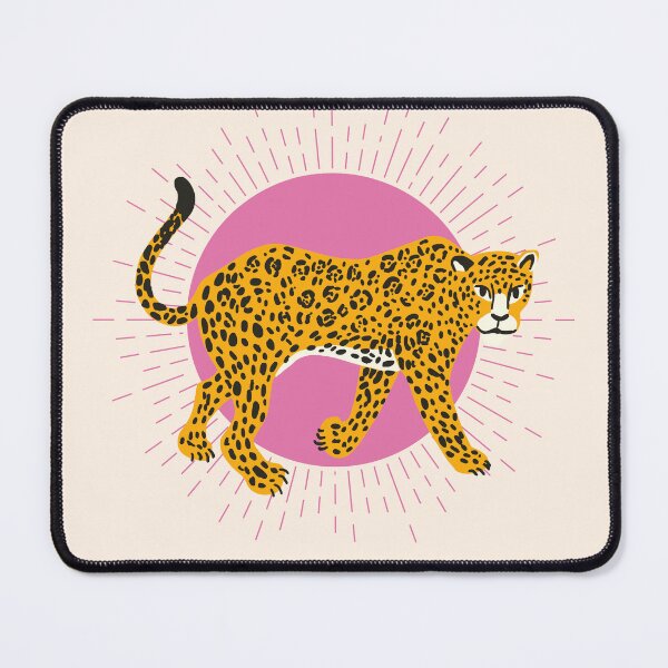 Item preview, Tropical Jungle - Pink Jaguar Leopard Design designed and sold by AmphoraGhost.