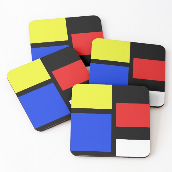 Item preview, Blue, red,  yellow color blocks  designed and sold by RemieJames.