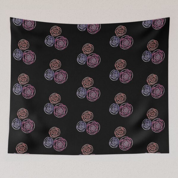 Item preview, Roses (Black) designed and sold by Snowroseblossom.