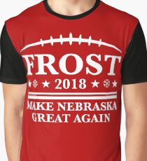 scott frost shirt - Frost '18 - Make Nebraska Great Again Graphic T-Shirt