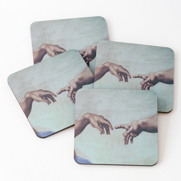 Item preview, Hands of God and Adam designed and sold by MakeMyDaySweet.