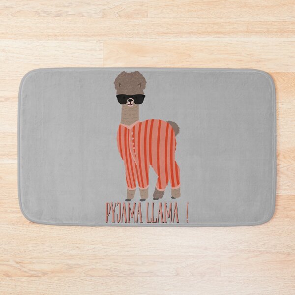 Item preview, Striped Pyjama llama in sunglasses  designed and sold by TipTopTapo.