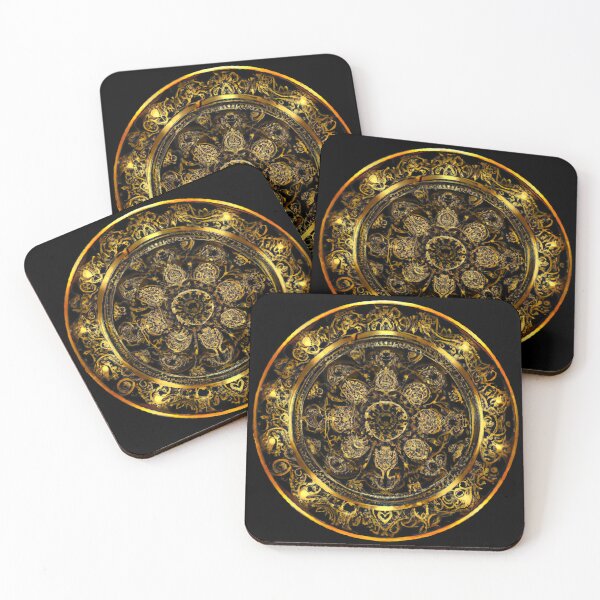 Item preview, Mandala Gold Medallion designed and sold by TheSecretPower.